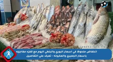 انخفاض ملحوظ في أسعار البوري والبلطي اليوم مع قفزة مفاجئة بأسعار الجمبري والمكرونة – تعرف على التفاصيل